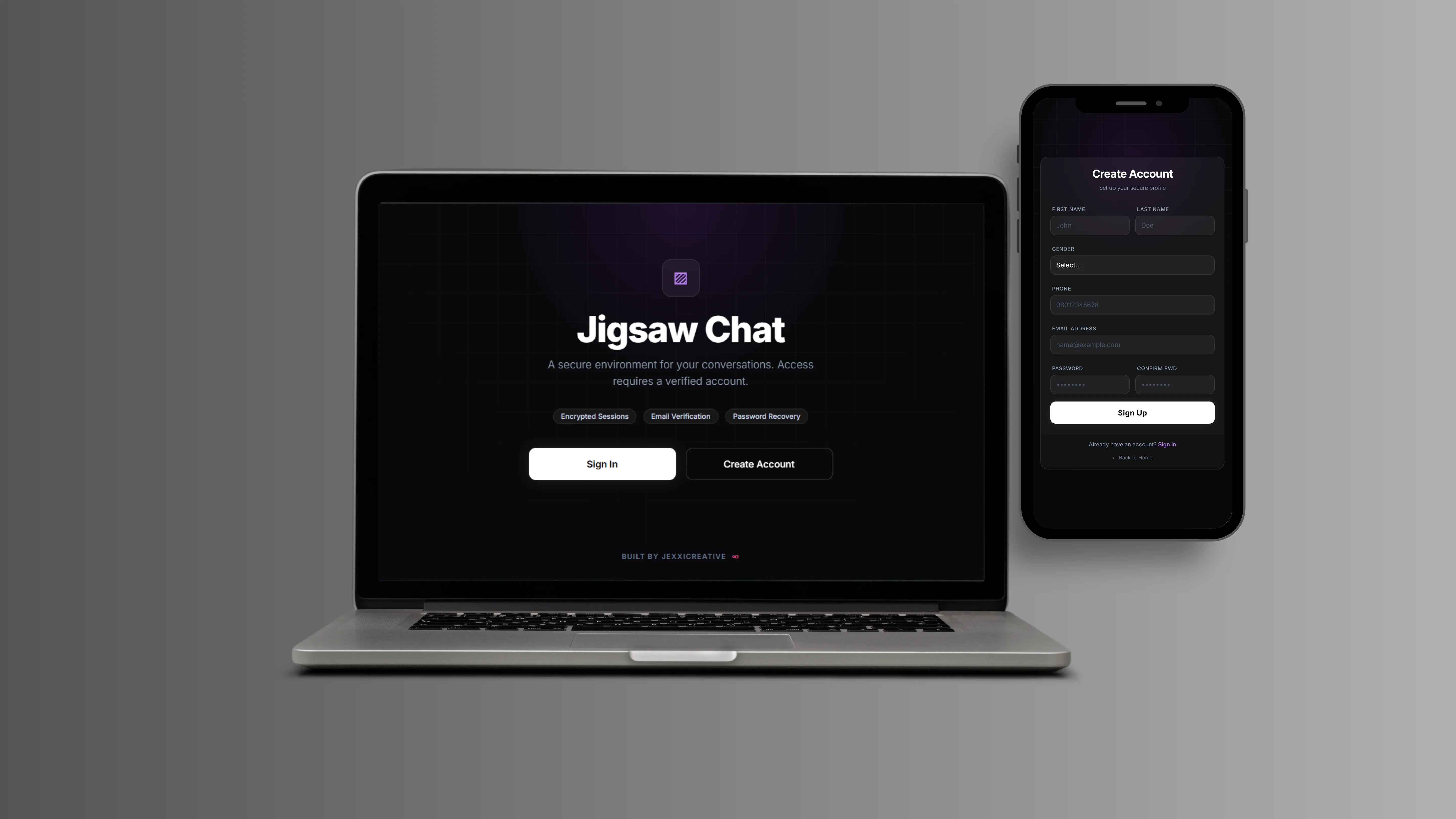 Jigsaw Chat Profile and Image Processing