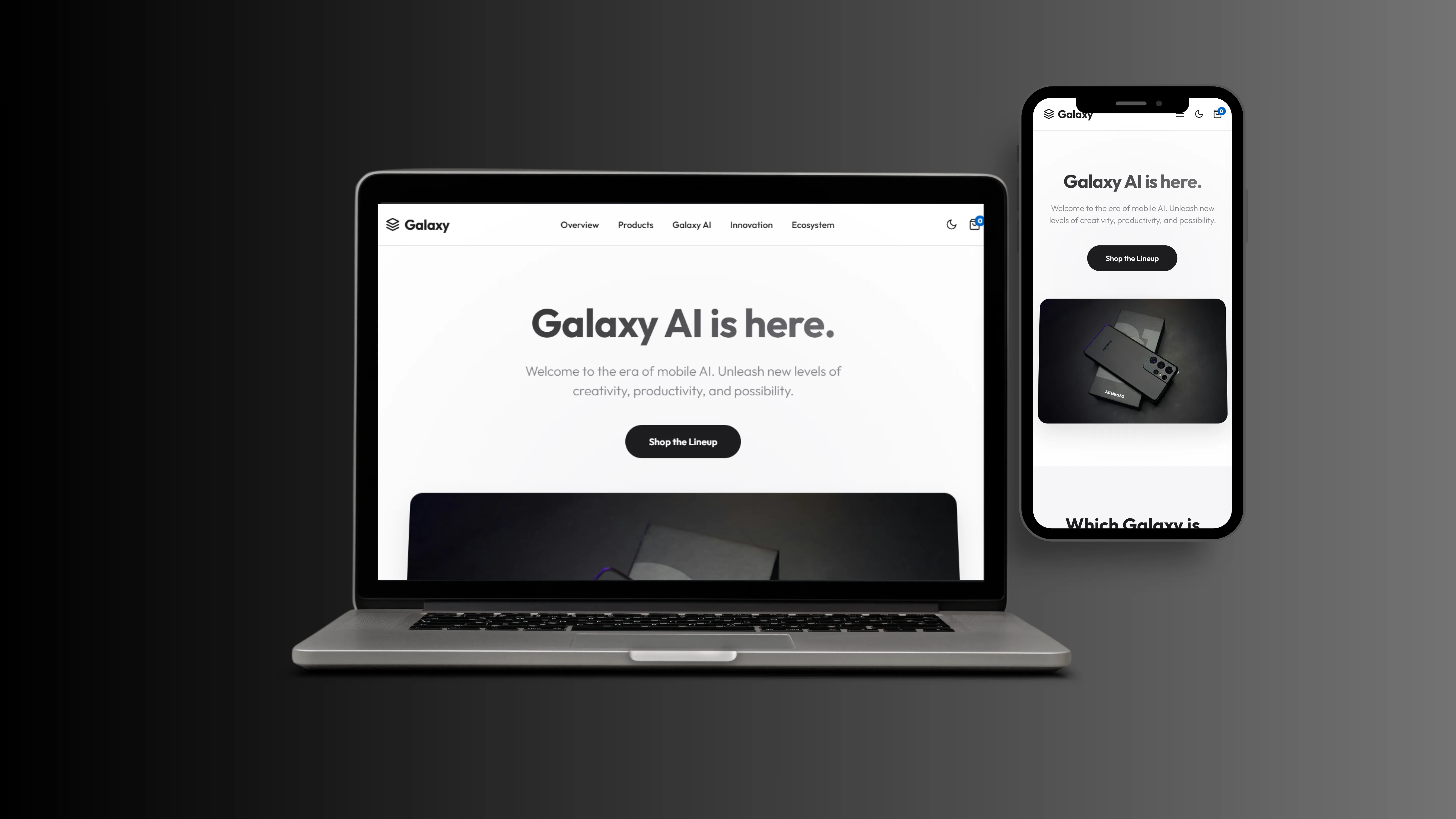 Galaxy Feature Innovation View